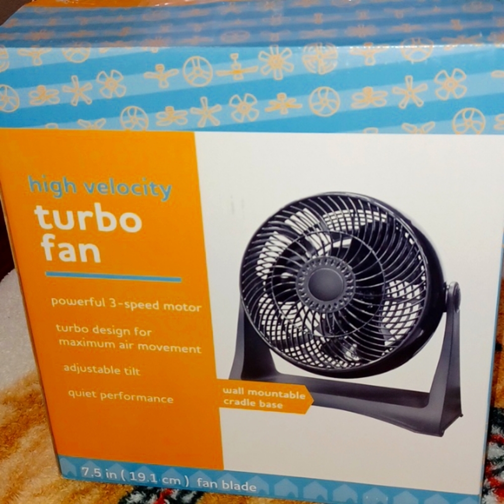New high velocity Turbo Fan